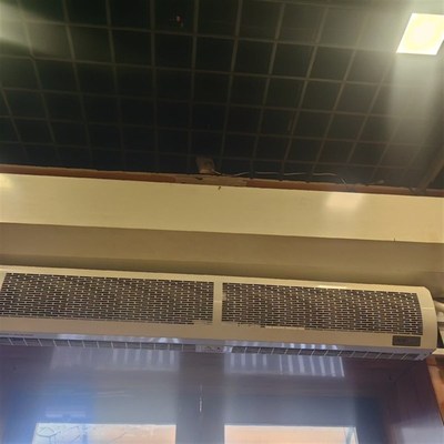 绿岛电加热风幕机 1.5米,220V 9KW 去年装上就用瞭