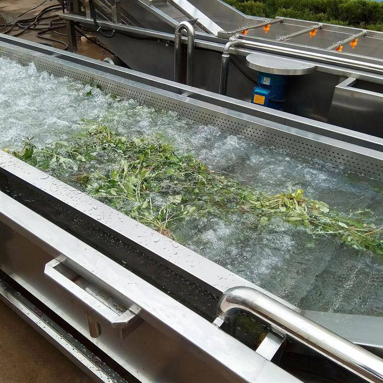 菜花喷淋清洗机裕邦出售果蔬清洗加工设备除泥去虫卵蔬菜清洗器