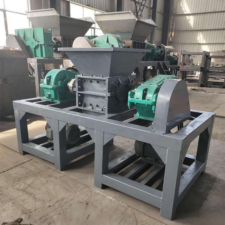 塑料金属桶秸秆破碎粉碎处理多功能双轴撕碎机高效耐用刀片配件