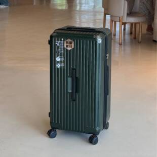 正品红结婚大容行色李箱女双隔箱离拉杆学生登机箱量男24寸五轮旅