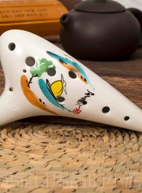 正品陶12人孔AC初学入门初学十二ac中生音专业学成演奏笛古风乐器