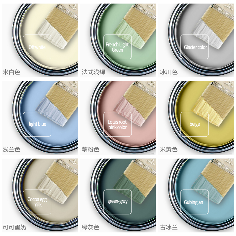 环保肤感漆水性木器漆柜子木门木制家俱翻新改色漆木漆自刷漆油漆