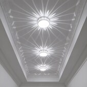 新款 天花灯阳台灯 过道灯走廊灯简约现代led创意射灯玄关灯嵌入式