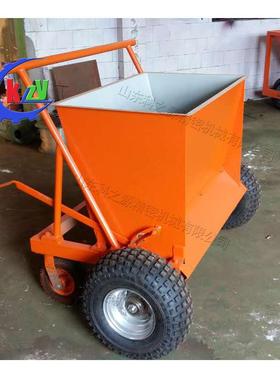 小型运动草坪充砂机 手推式冲砂机 Lawn sand filling machine