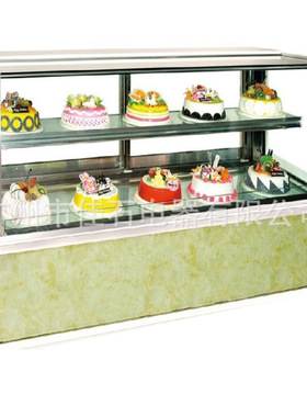 厂家供应 后开门甜品柜 110V cake cabinet 蛋糕展示柜