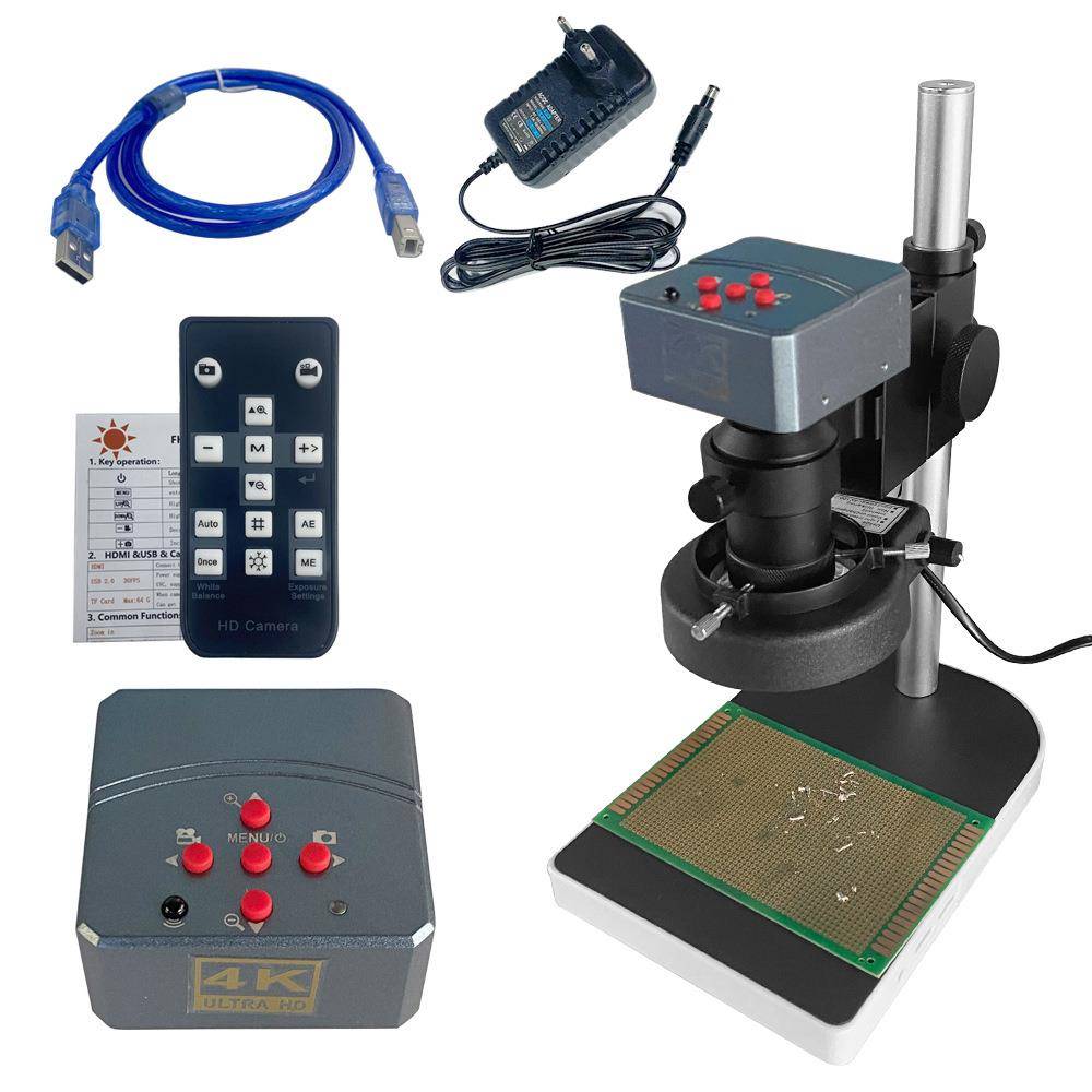 4K电子显微镜 数码显微镜 高清手机维修显微镜 工业显微镜