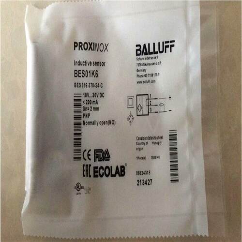 BALLUFF巴鲁夫接近开关BES M18MI-POC50B-S04G订货号BES04J