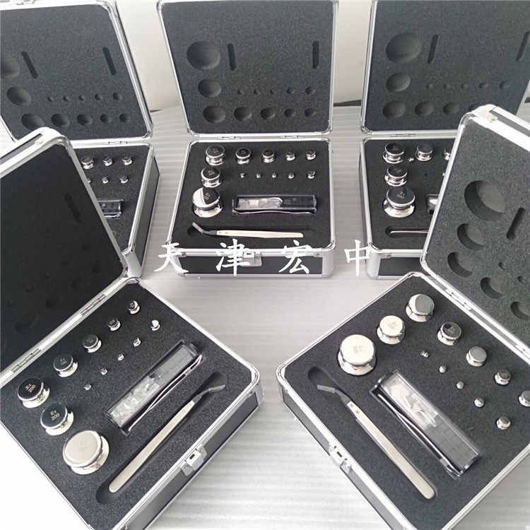 E2-1MG-100G砝码有21个不锈钢砝码 316无磁套装天平砝码1mg-100g