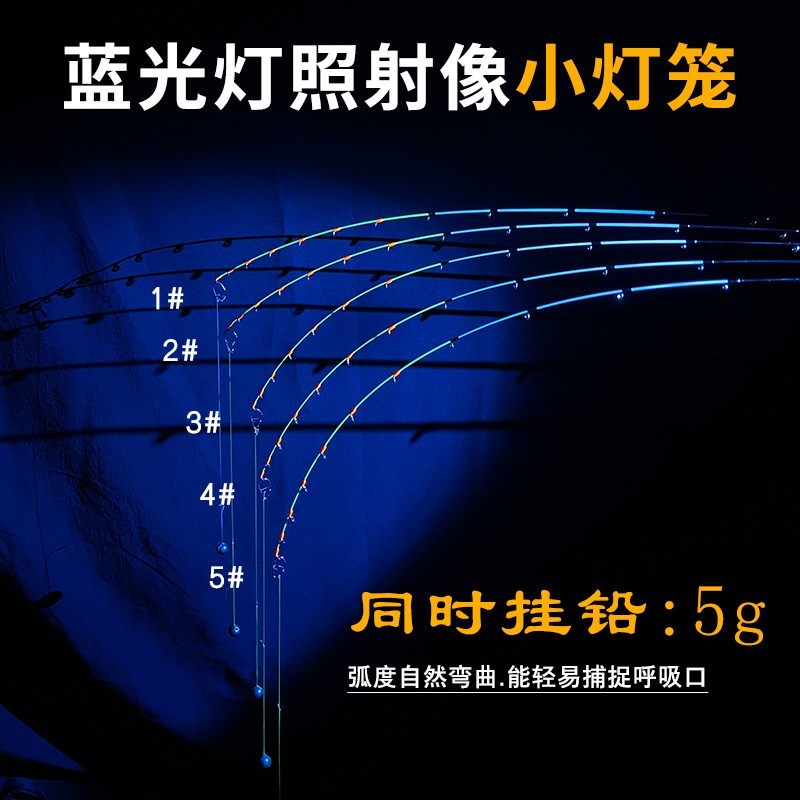 千竹筏钓竿稍极目超薄全陶瓷导环竿稍纳米不易断玻纤杆稍筏竿竿稍