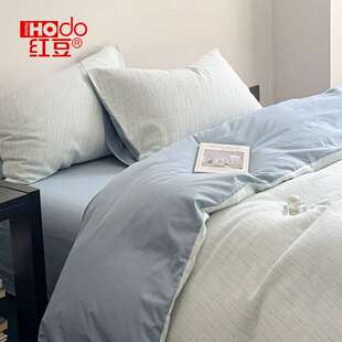 轻奢床上四件套纯棉全棉2026新款四季通用被套床品床笠床单三件套
