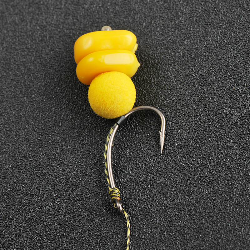 反离底钓法钩欧式飞德钓组欧鲤钓库钓反底钩组浮球钓鱼珠珠线组