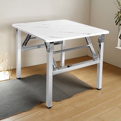 烤火桌子家用可折叠不锈钢烤火架冬季取暖餐桌正方形简易炕桌新款