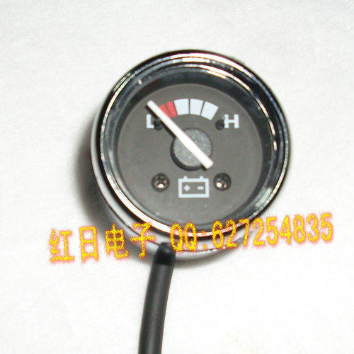 红日电子电动车配件/祖玛电动瓶车仪表/48V/60V/72V指针电压表