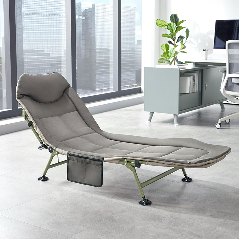 网易严选午睡折叠床办公室床单人便携轻便躺椅家用简易行军陪护床