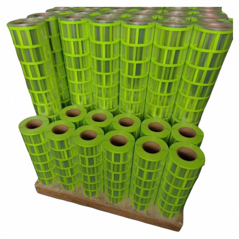 爆款外墙仿砖模具真石漆美纹纸连体瓷砖古砖工字分格线条贴纸胶带