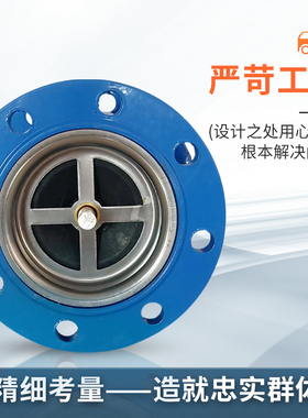 HC1X不锈钢芯法兰消声止回立卧式单向逆止水泵DN51001