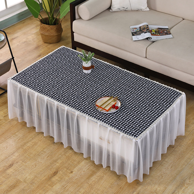 新款桌布防水防油免洗茶几罩套四季通用防滑长方形桌套全包茶几垫,居家布艺,桌布,淘宝优惠券,粉丝福利购,淘宝优惠卷