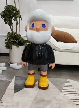 S3154 潮玩创意落摆件卡通乔迁礼品家居饰品人物3174
