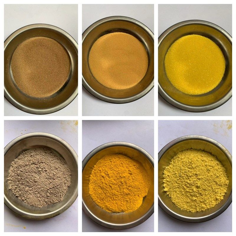 颜料枯黄100目岩彩色天然壁画土黄 明黄矿物粉末 细沙粒