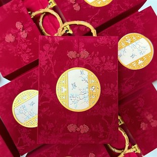 敬酒杯diy香槟高脚杯一对送闺蜜订婚婚礼高档礼盒套装包装材料盒