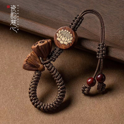 高端编织壶绳茶壶防摔紫砂壶盖绳子壶盖保护泡茶壶绑茶具挂绳配件