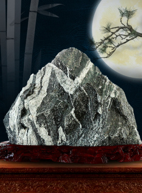 泰山石敢当原石鎮宅小号家居办公室内外客厅招财天然靠山石头摆件