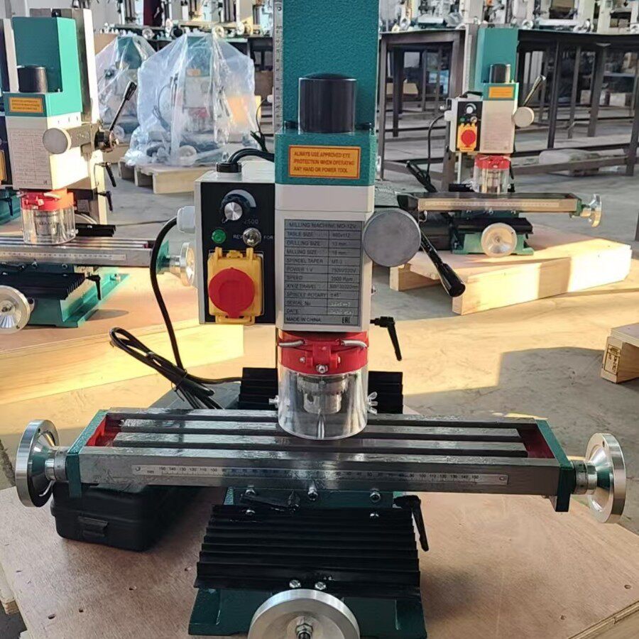 多功能教学款XJ9512Dx250钻铣床金属迷你铣床小钻床微型钻铣机床