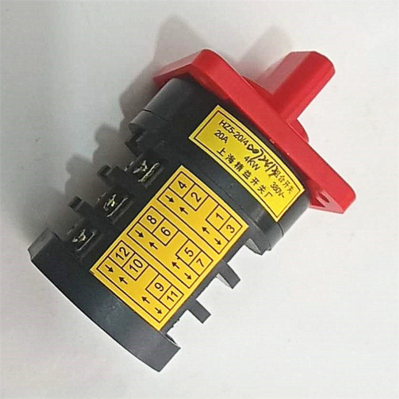 上海精益 HZ5-20/4D0724/3组合开关HZ5D转换开关旋钮开关