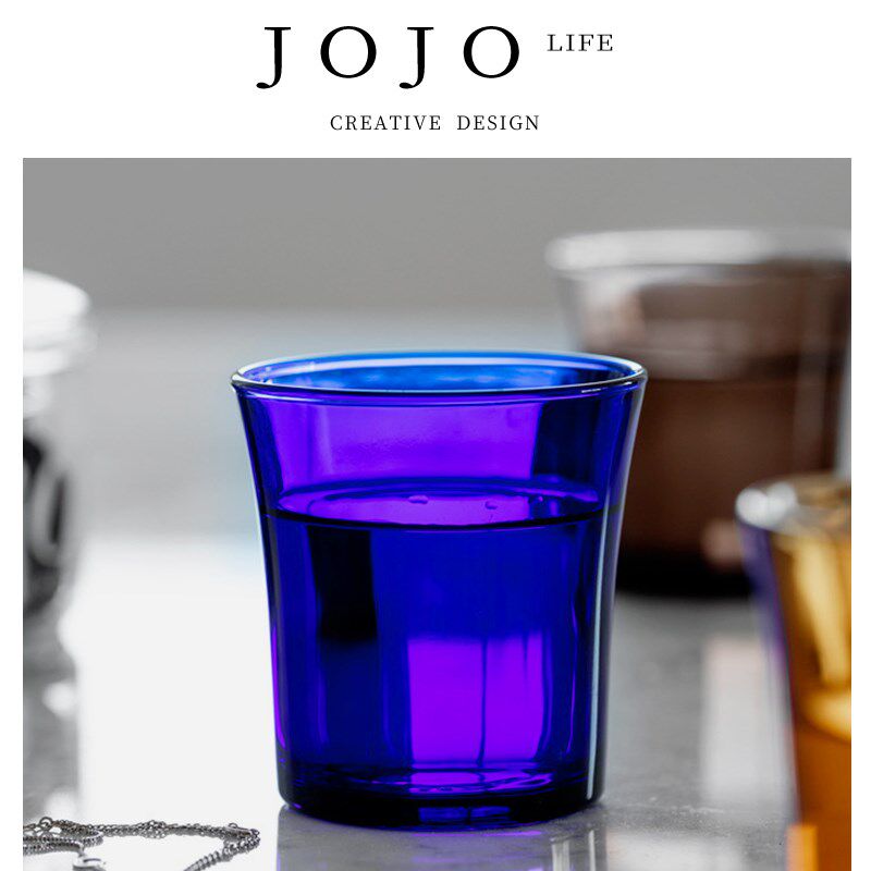 JOJOS L. PD.Erxiu.彩色玻璃漱口杯刷牙杯洗漱杯牙杯水杯丨尔修