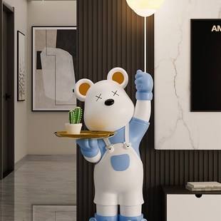 饰品客厅电视柜 装 月亮灯暴力熊斯堪 纳维亚无障碍豪华大型落地式