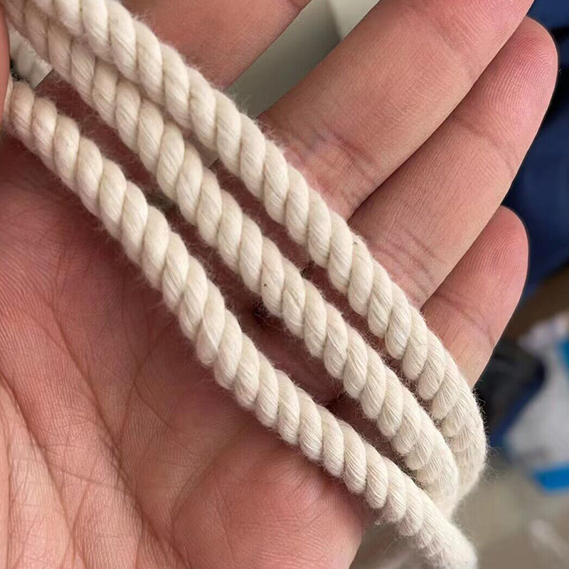棉绳棉线绳diy手工材料挂毯编织线捆绑绳粗细装饰绳奶粉罐改造