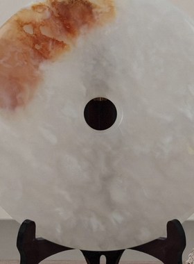 精选红花天然阿富汗玉石摆件客厅玄关乔迁装饰办公室桌面工艺品