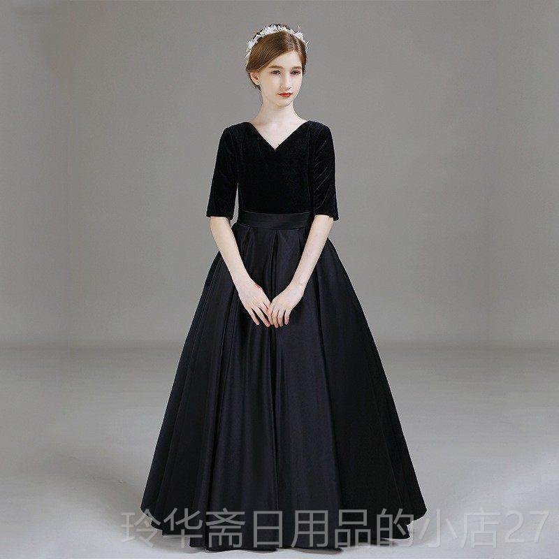 高档女童黑色中袖演出服 LICING品大提琴A演奏持会礼服 钢琴牌演,童装/婴儿装/亲子装,儿童礼服,淘宝优惠券,粉丝福利购,淘宝优惠卷