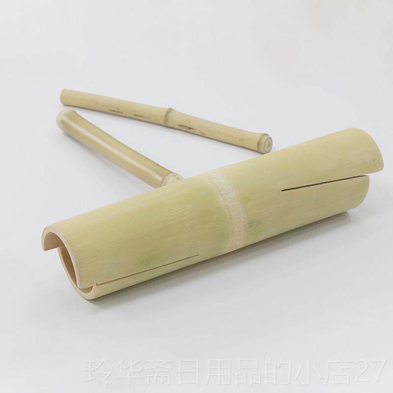 高档80后手工竹制竹具传统打击乐玩器邦邦鼓道具幼儿园养乐感节奏