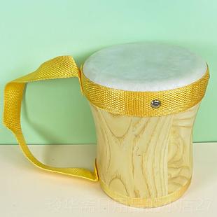 高档邦戈鼓童木制奥敲尔夫乐器鼓幼儿园早教儿打安击羊皮手拍鼓印