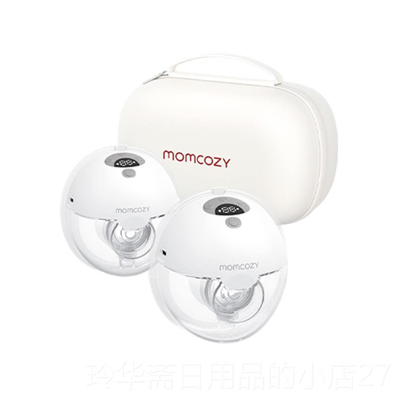 高档Mo器mcozy 5穿戴式吸奶器免手扶静音设 计电动M双边小奶碗吸