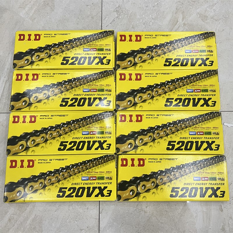 适配春风800MT KTM790ADV链轮链条大小牙盘套链改装静音DID油封链