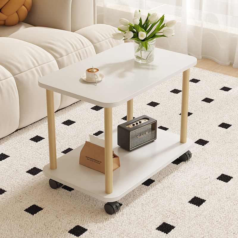边几可移动小推车小茶几茶桌侧边置物柜客厅沙发边柜带轮小桌子,住宅家具,移动边几/推车,淘宝优惠券,粉丝福利购,淘宝优惠卷