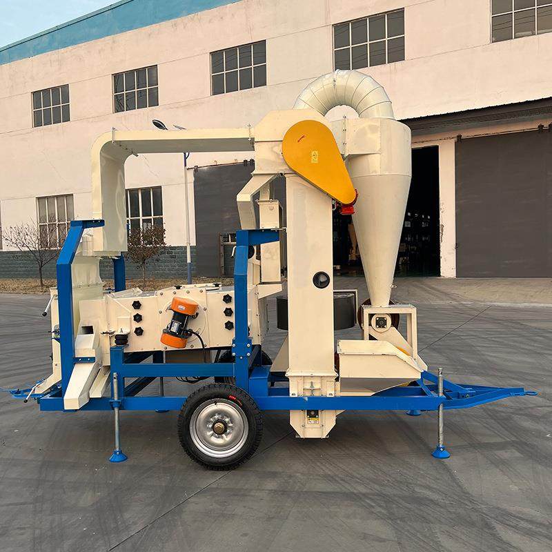 5XZC-3DS双风道风筛清选机小麦玉米种子粮食筛选设备