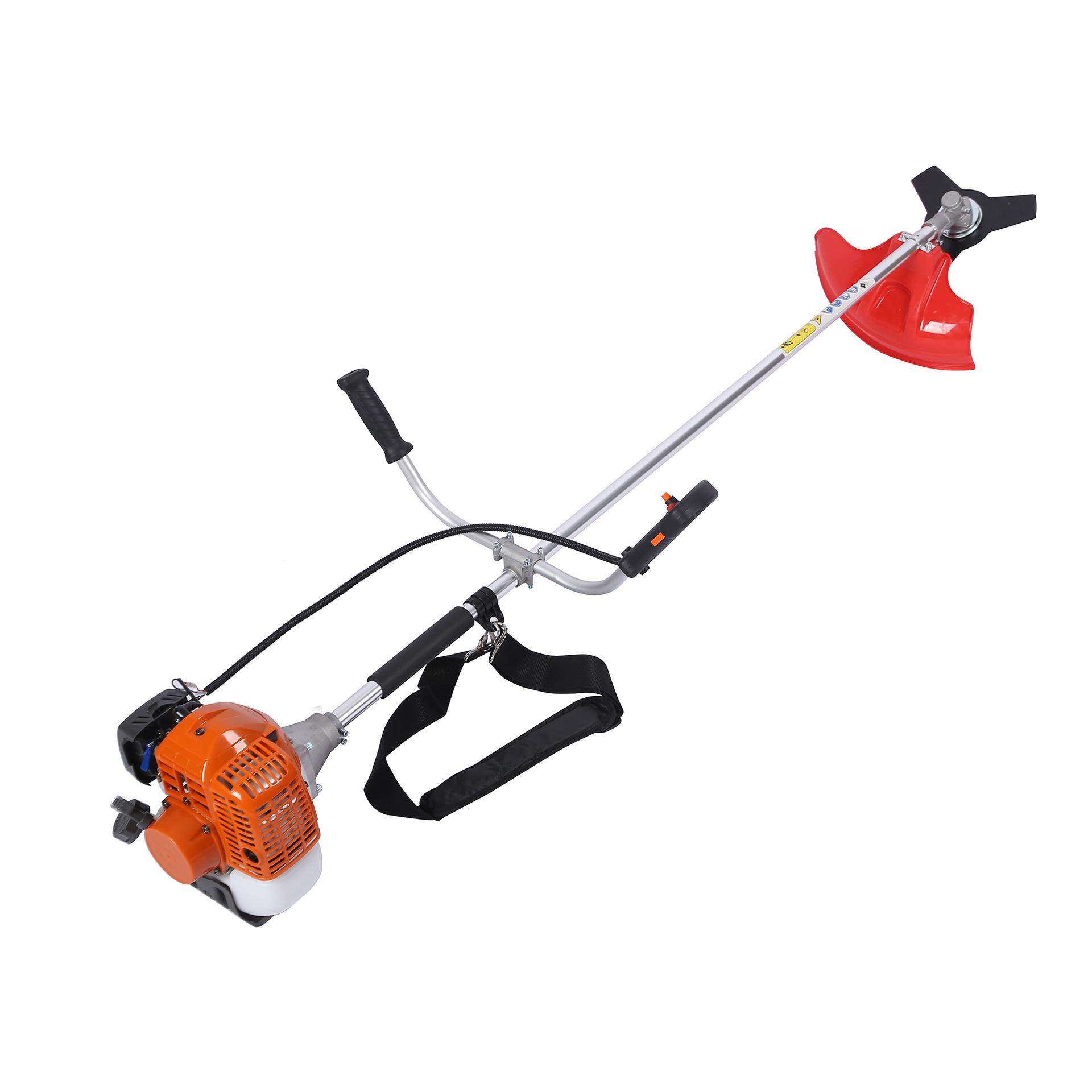 侧挂式燃油二冲割草机多功能除草机汽油打草机割灌机家用除草器