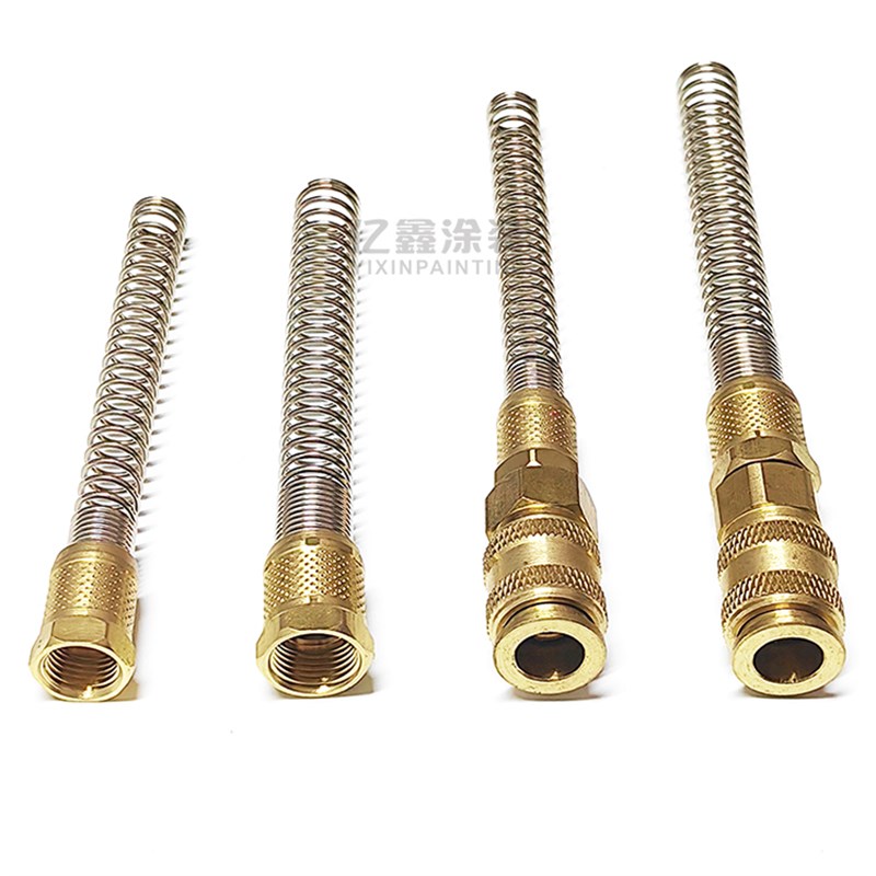 金马静电喷涂机气管接头 快速插头 静电喷塑机喷粉机主机后面配件