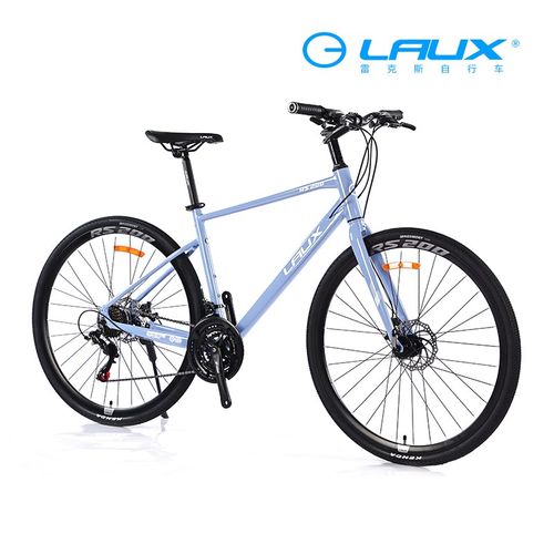 雷克斯飓风RS200铝合金车架碟刹700C铝合金21速直把公路车Second