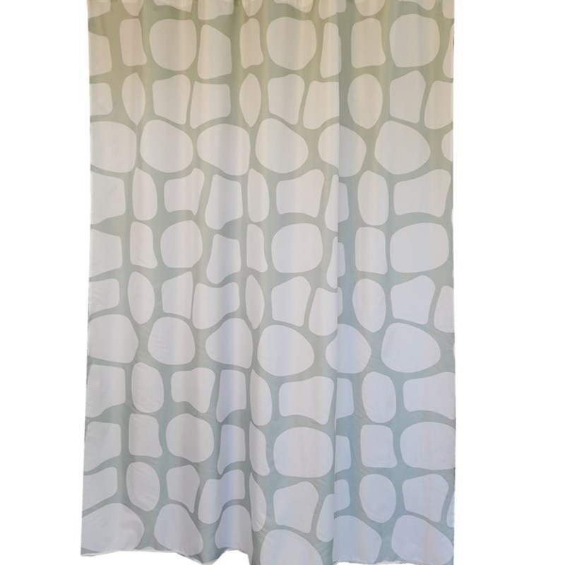 出口剩余加厚防霉防水涤纶布速干浴帘屏障隔断帘带铅线加高220cm