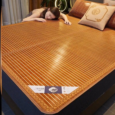 一米二三五八80竹凉席90x190草席子1米2宽150x195cm180x200x220长