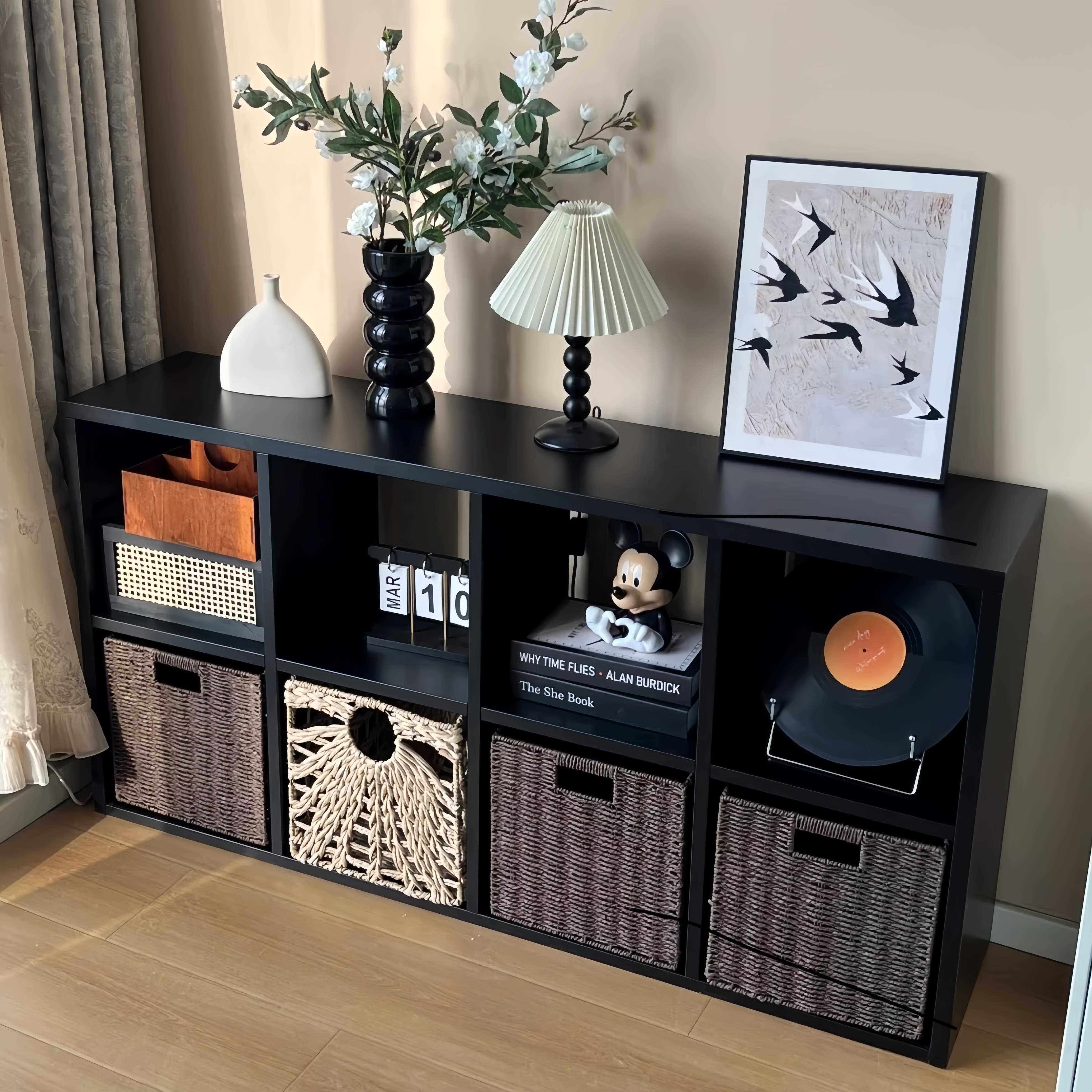 书柜格子柜实木书柜卡莱克格子柜沙发边柜客厅组合柜高品质储物柜,鲜花速递/花卉仿真/绿植园艺,割草机/草坪机,淘宝优惠券,粉丝福利购,淘宝优惠卷