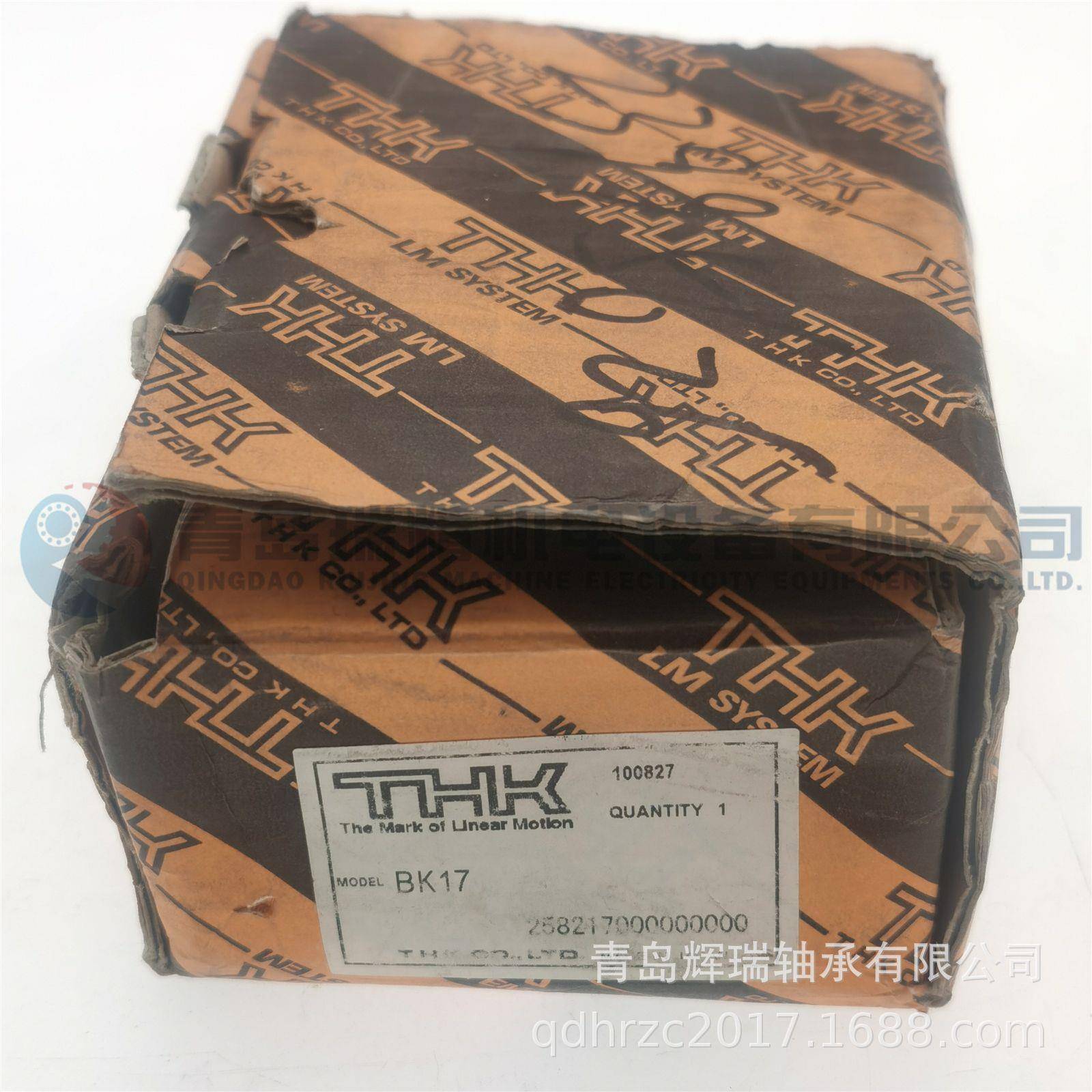 THK 精密滚珠丝杠支撑座 BK17