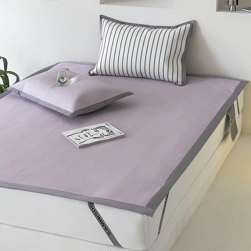 A类冰藤席冰丝凉席三件套裸睡可水洗家用空调软席子纯色夏季,床上用品,冰丝席,淘宝优惠券,粉丝福利购,淘宝优惠卷