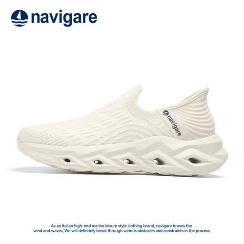 Navigare意大利小帆船一脚蹬女鞋