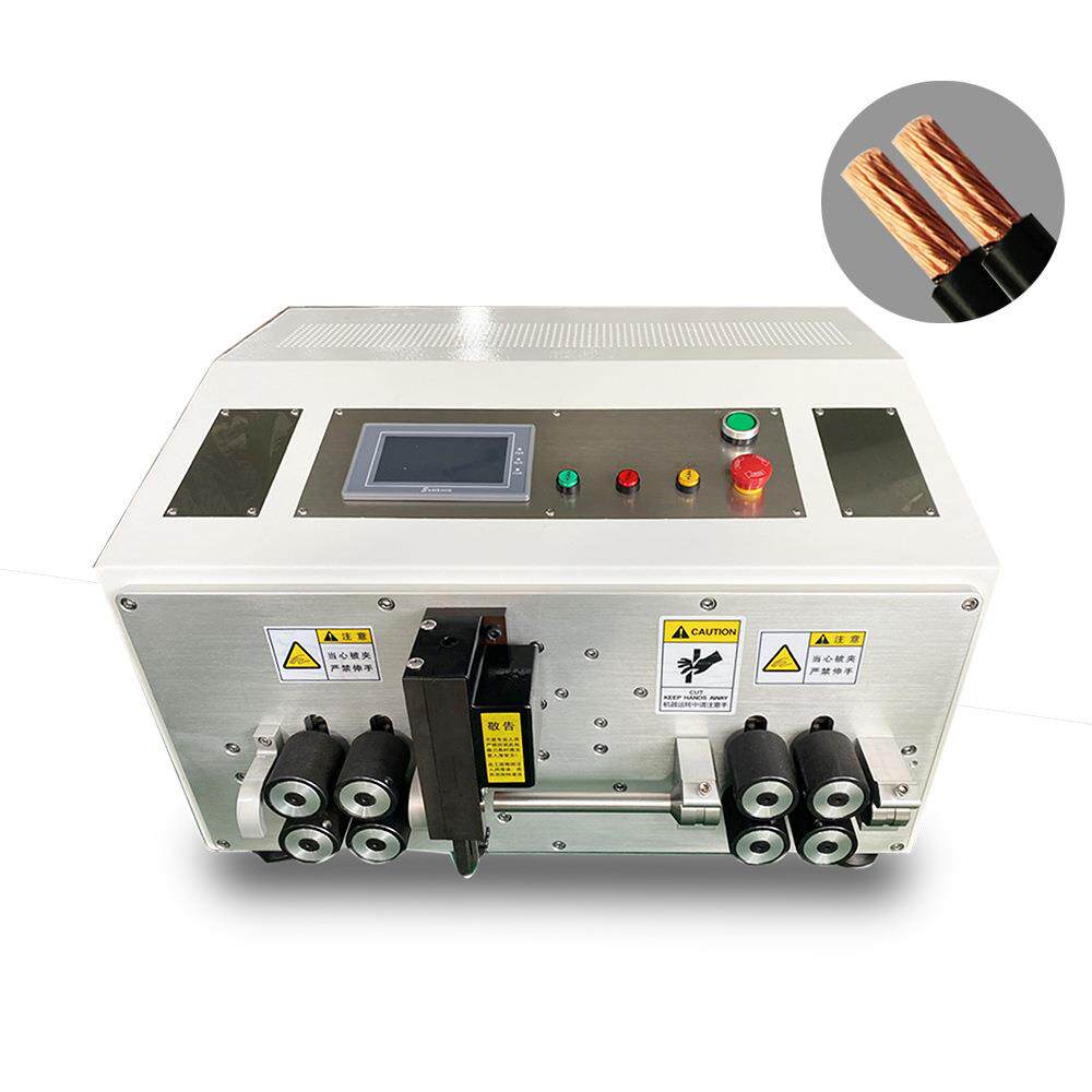 现货全自动电脑裁线机0.1-70平方电缆线材设备中剥扭线裁断剥线机