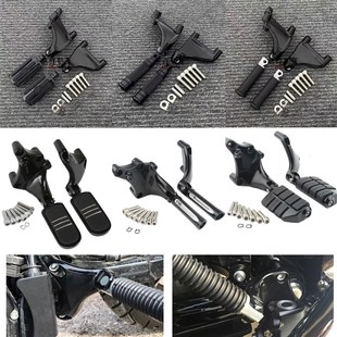 1200N 后脚踏支架后脚踏蹬09 X48 后脚踏总成 72改装 哈雷XL883